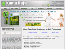Tablet Screenshot of kamaraja.com